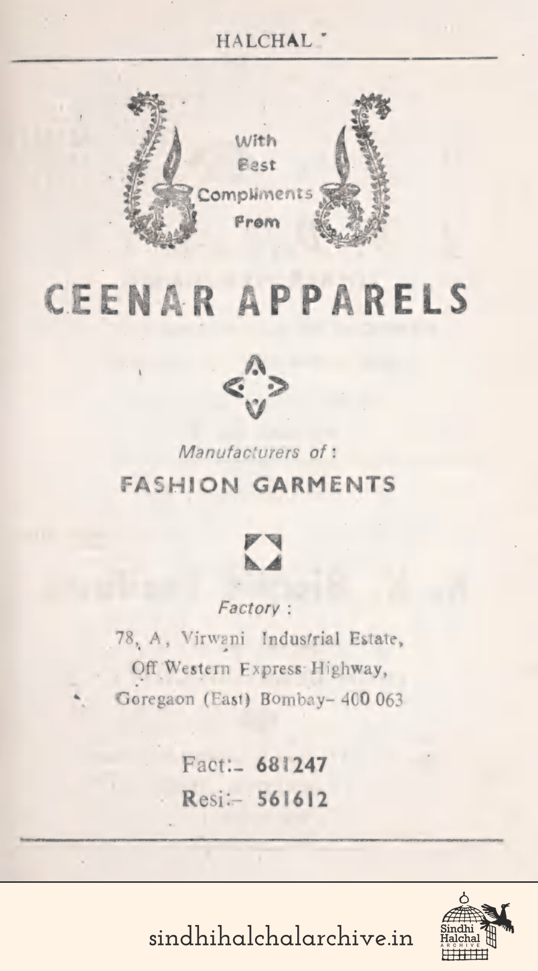 Image of AD CEENAR APPARELS